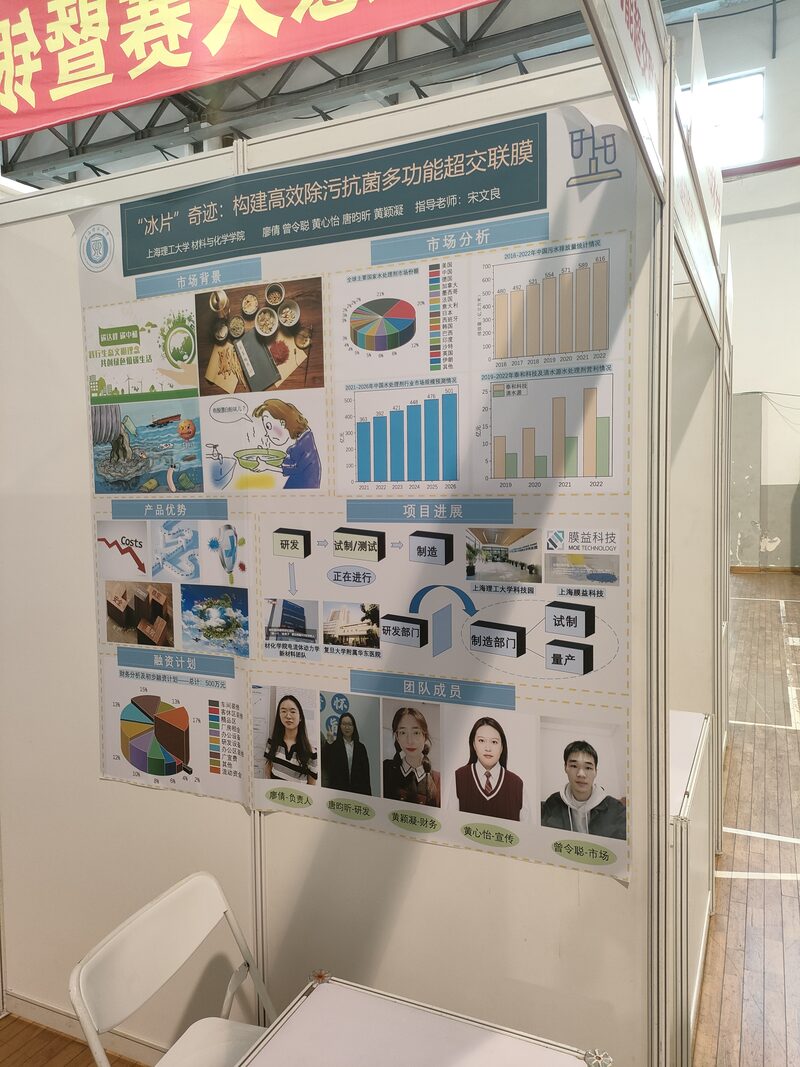 参赛项目市场分析展示